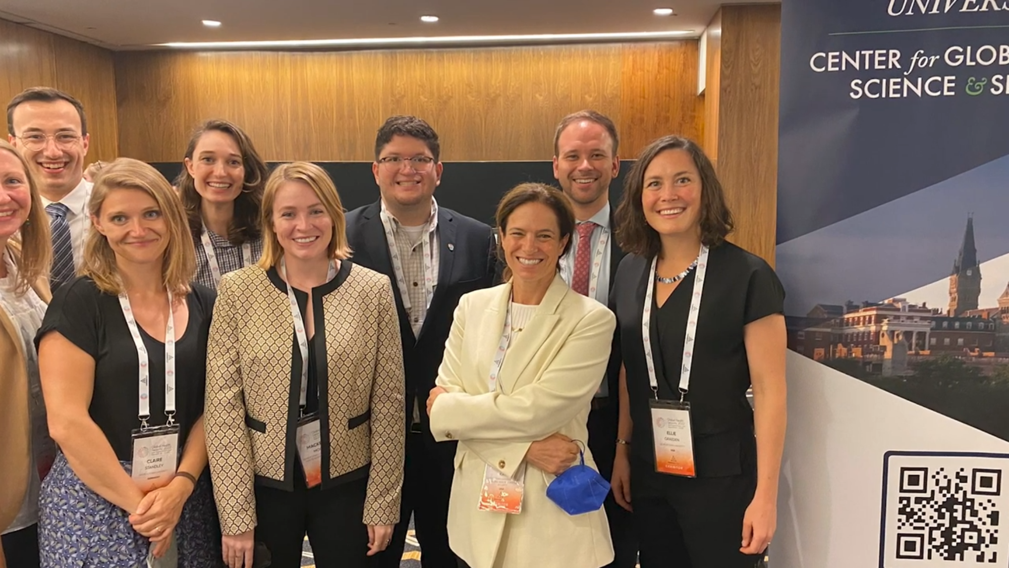 global health institute students posing