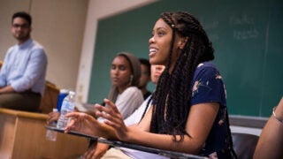 students in classroom