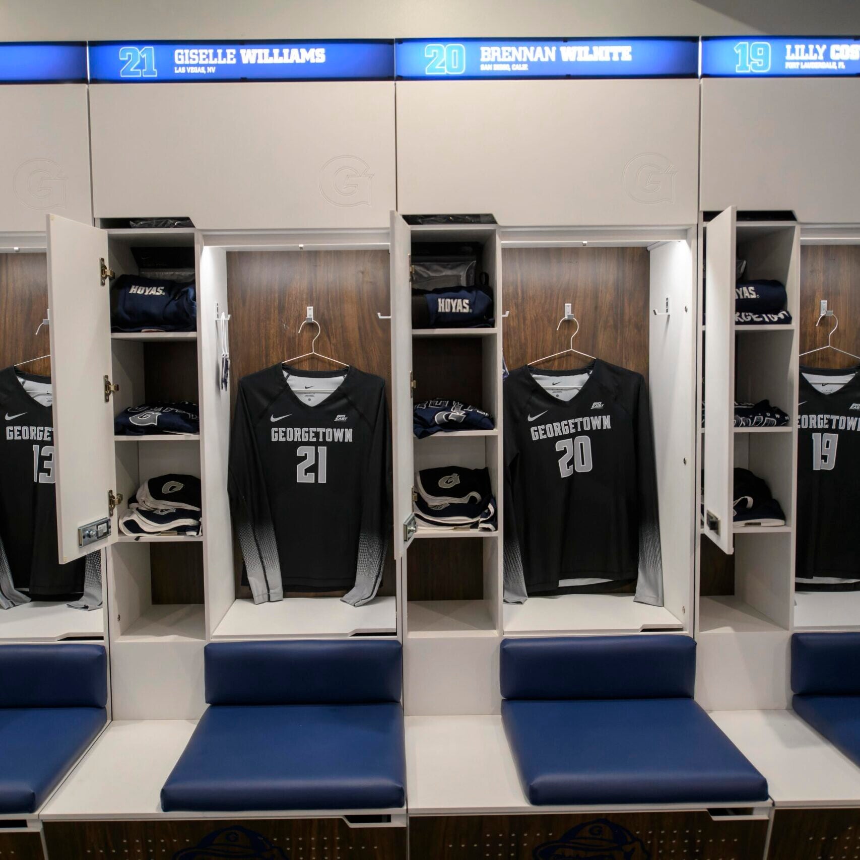 locker room