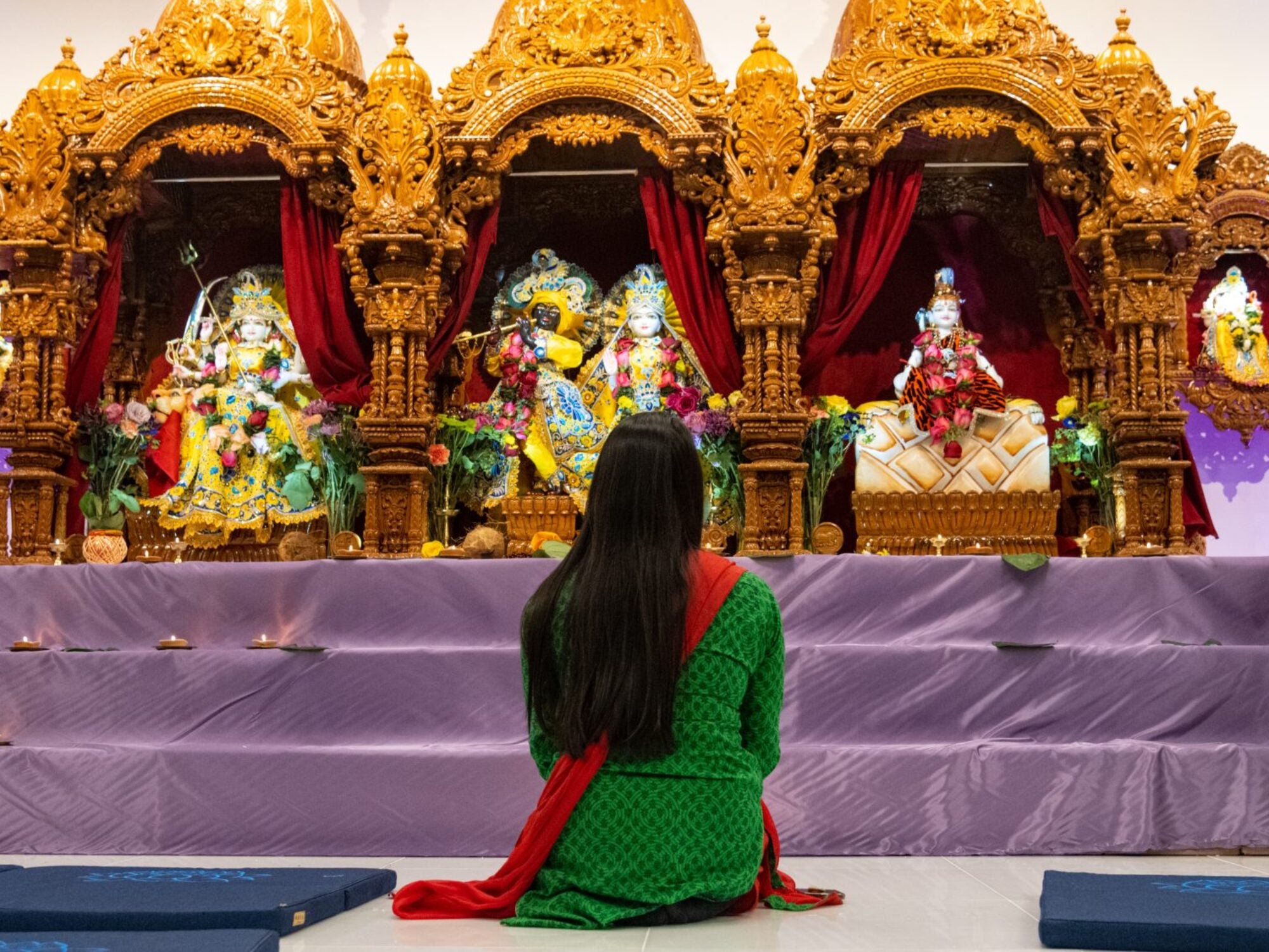 student at dharmic center