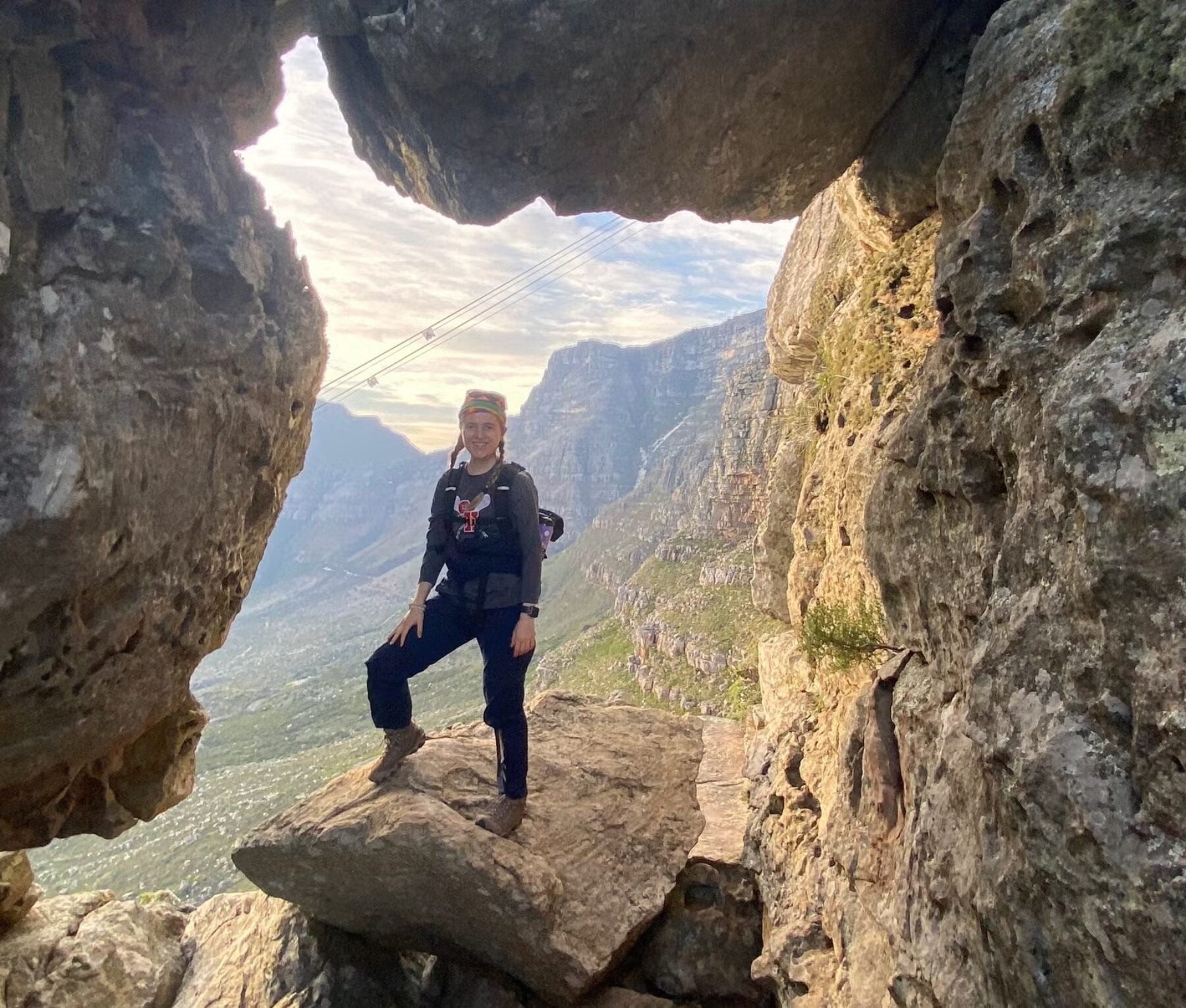 Elizabeth Koenck hiking