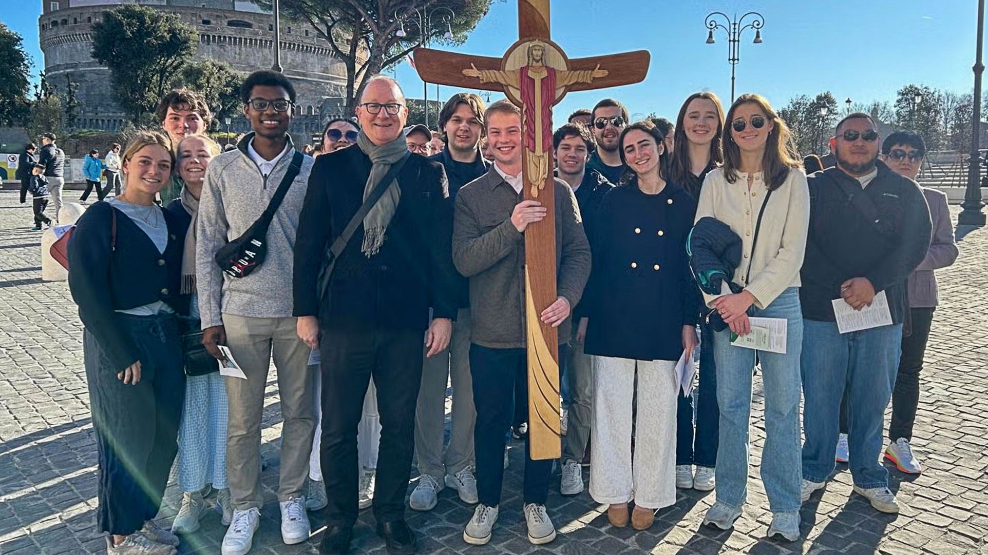 students in vatican city